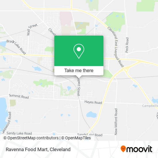Ravenna Food Mart map