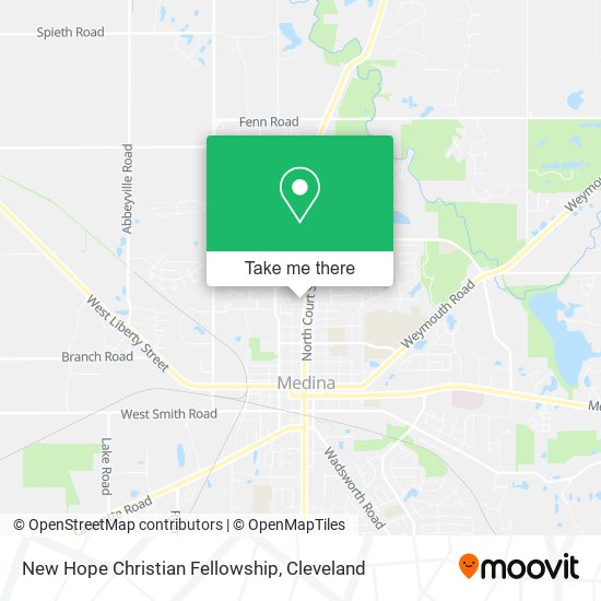 New Hope Christian Fellowship map