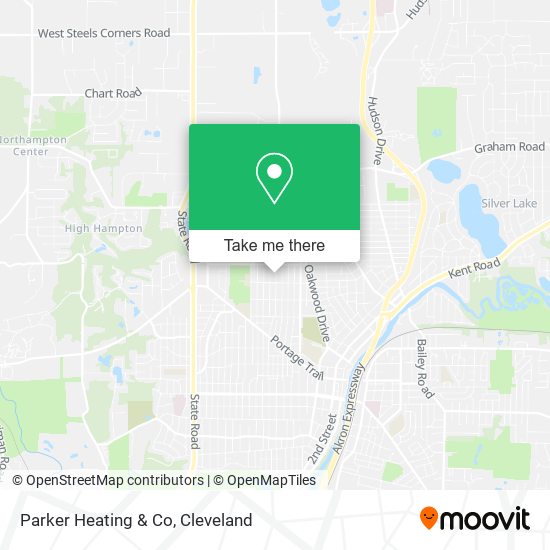 Mapa de Parker Heating & Co