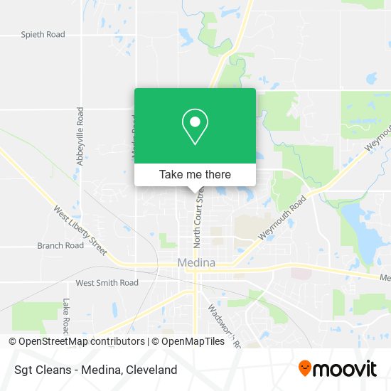 Sgt Cleans - Medina map
