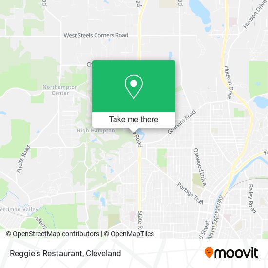 Reggie's Restaurant map