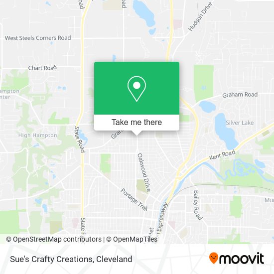 Sue's Crafty Creations map