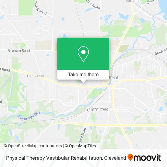 Mapa de Physical Therapy Vestibular Rehabilitation