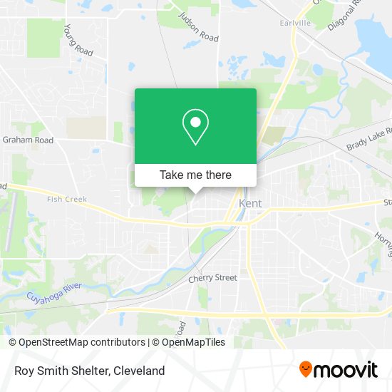 Roy Smith Shelter map