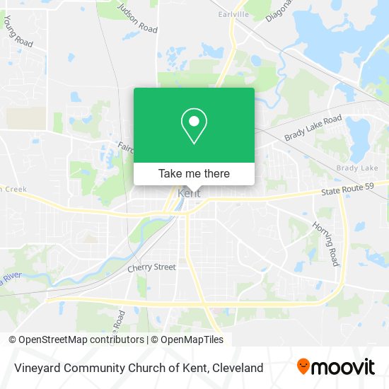 Mapa de Vineyard Community Church of Kent