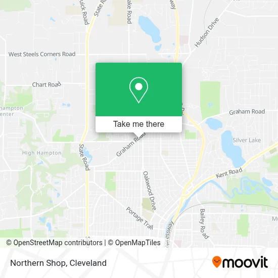 Northern Shop map