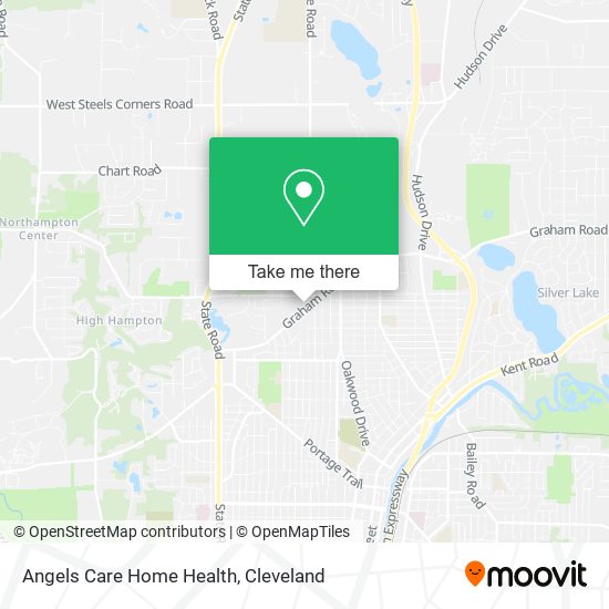 Angels Care Home Health map