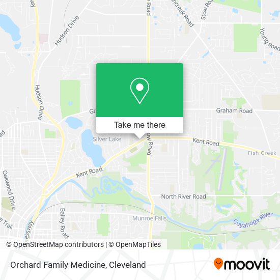Orchard Family Medicine map