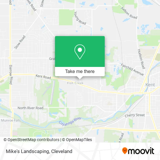Mike's Landscaping map