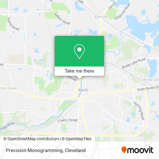 Precision Monogramming map
