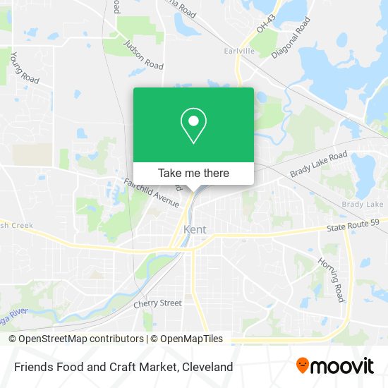 Mapa de Friends Food and Craft Market