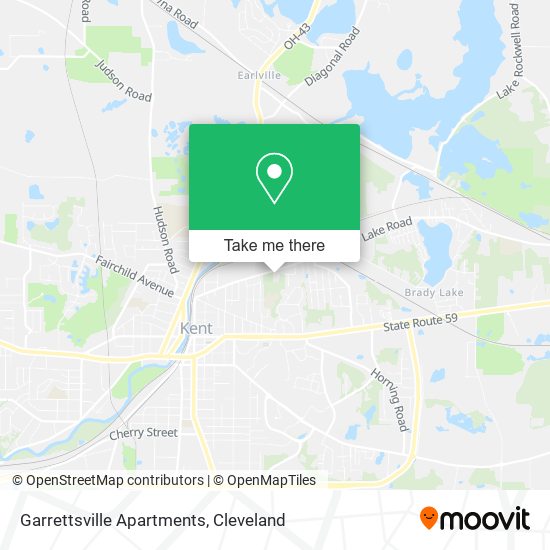 Garrettsville Apartments map