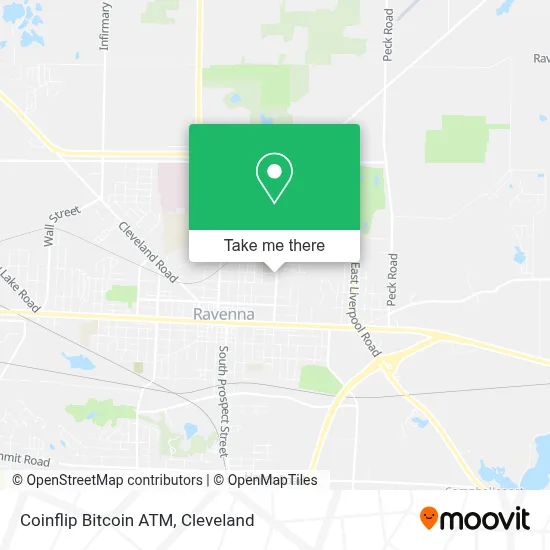 Coinflip Bitcoin ATM map