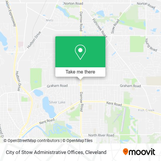 City of Stow Administrative Offices map