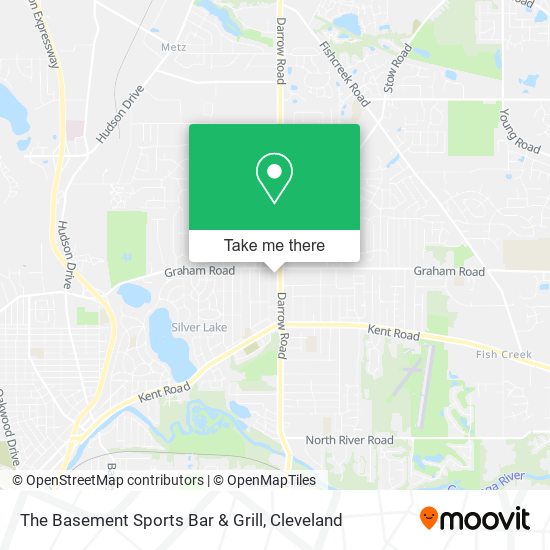 The Basement Sports Bar & Grill map