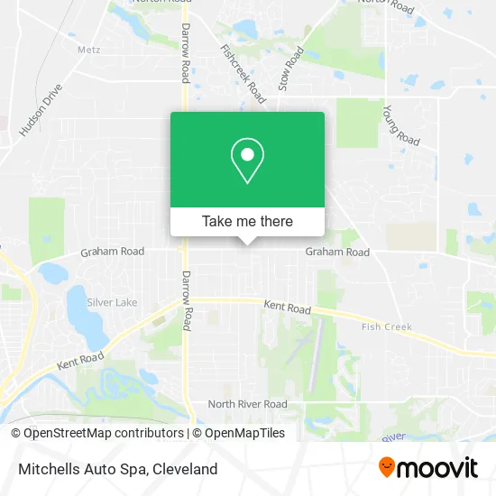 Mitchells Auto Spa map