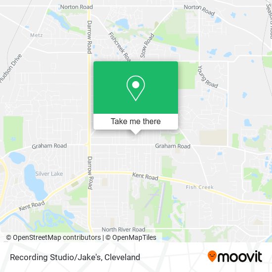 Recording Studio/Jake's map