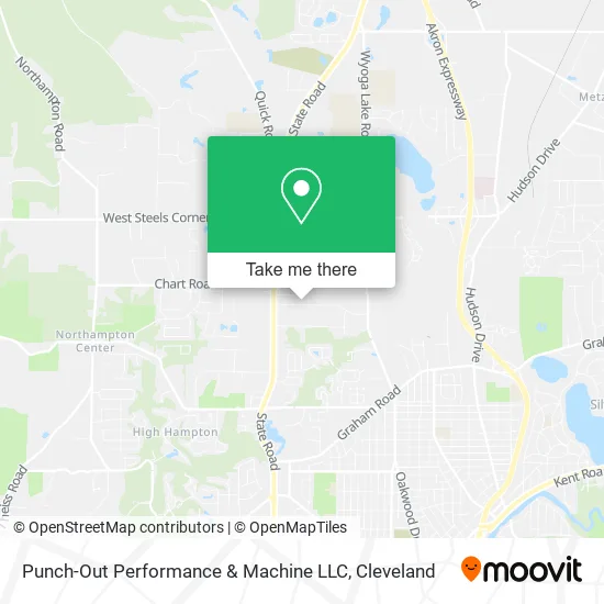 Mapa de Punch-Out Performance & Machine LLC
