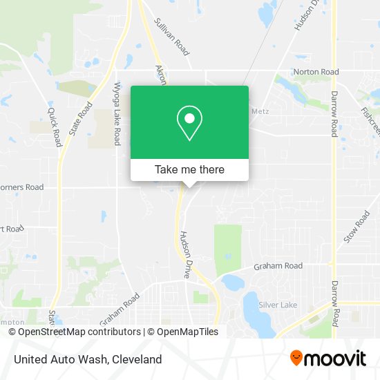 Mapa de United Auto Wash