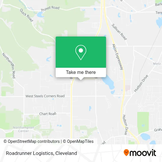 Roadrunner Logistics map