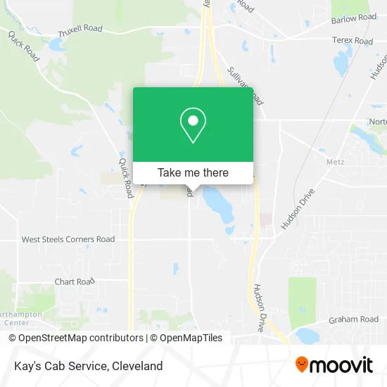 Kay's Cab Service map