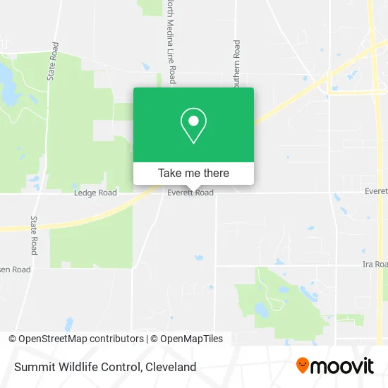 Summit Wildlife Control map