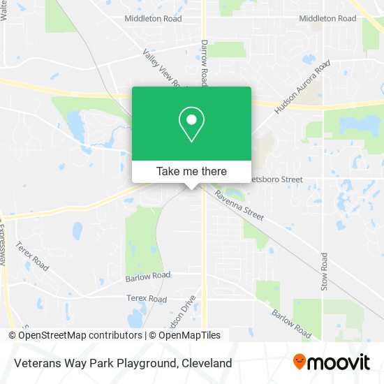 Mapa de Veterans Way Park Playground