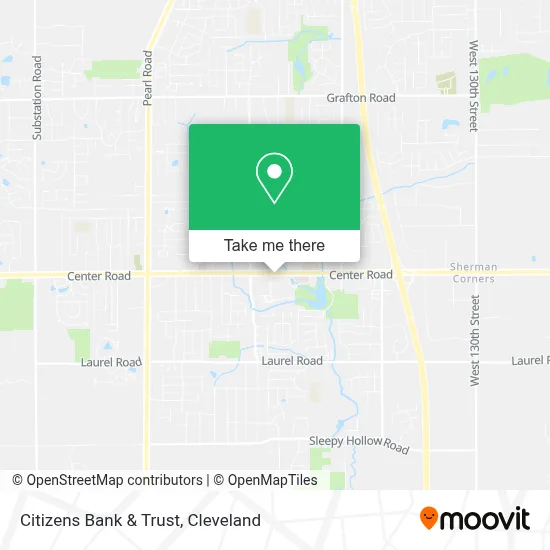 Citizens Bank & Trust map