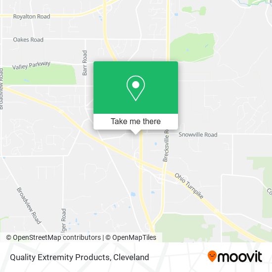 Quality Extremity Products map