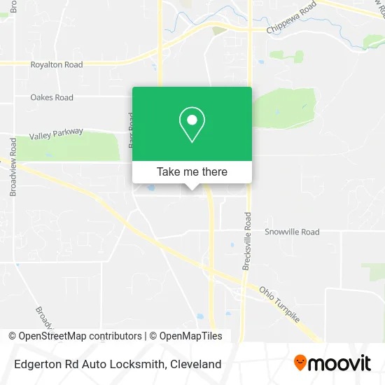 Edgerton Rd Auto Locksmith map