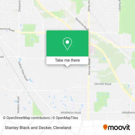 Stanley Black and Decker map