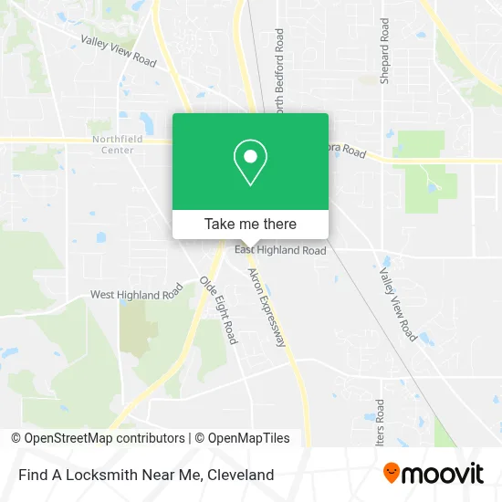 Find A Locksmith Near Me map