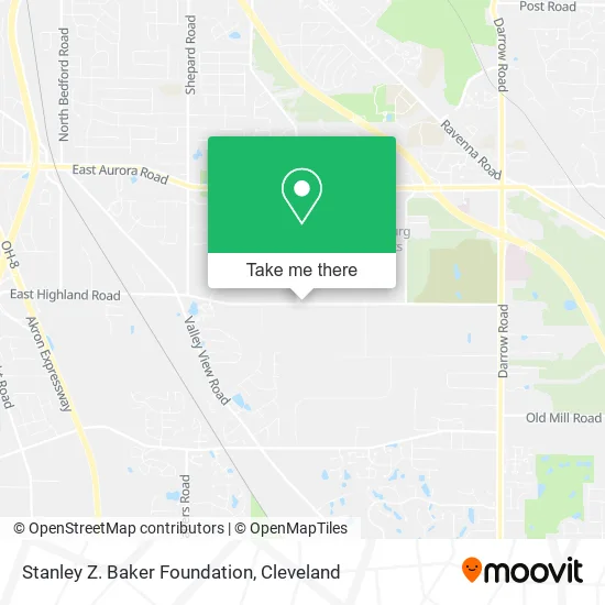 Mapa de Stanley Z. Baker Foundation