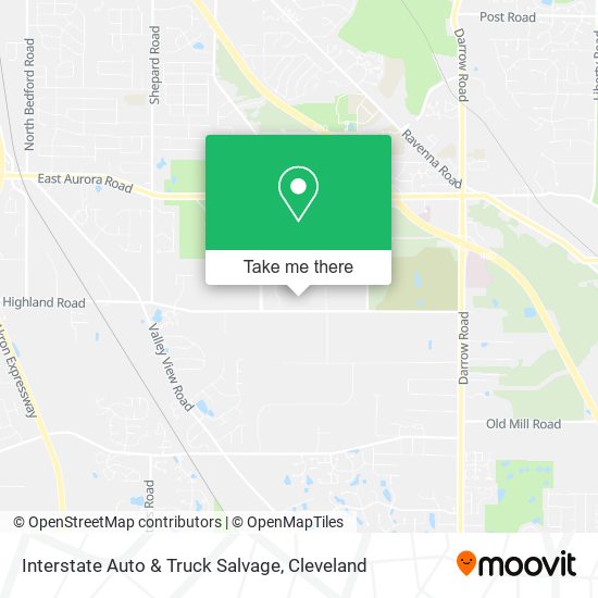 Mapa de Interstate Auto & Truck Salvage