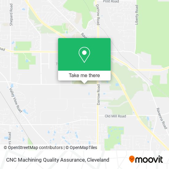 Mapa de CNC Machining Quality Assurance