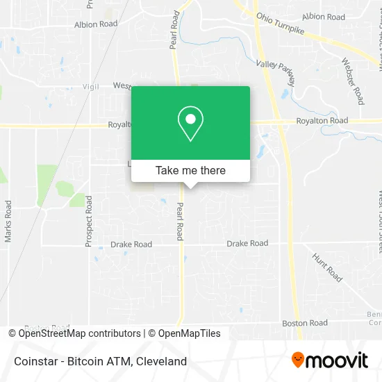 Coinstar - Bitcoin ATM map
