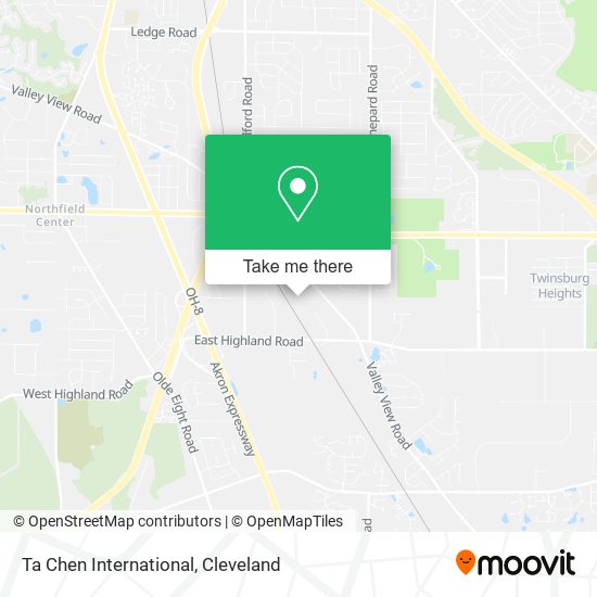 Ta Chen International map