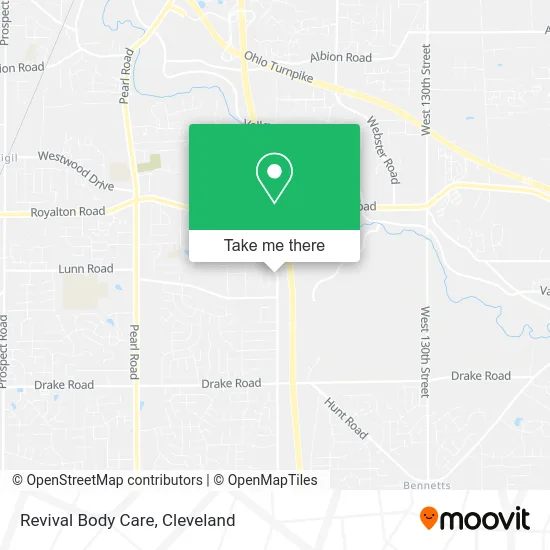 Revival Body Care map