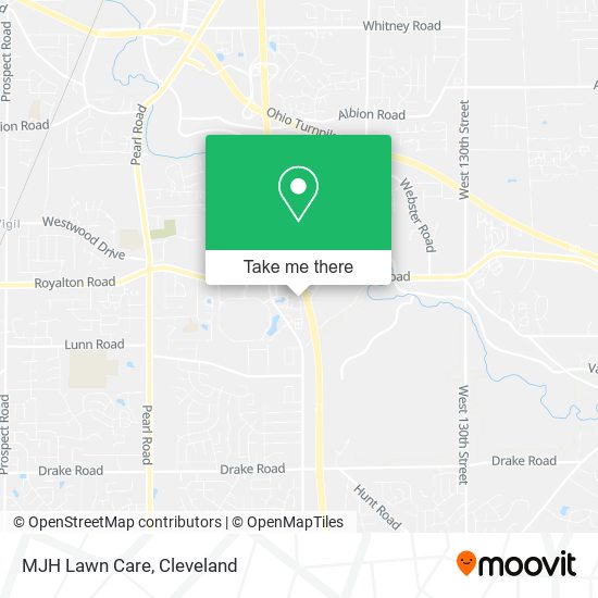 MJH Lawn Care map