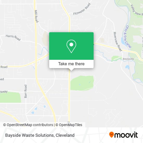 Bayside Waste Solutions map
