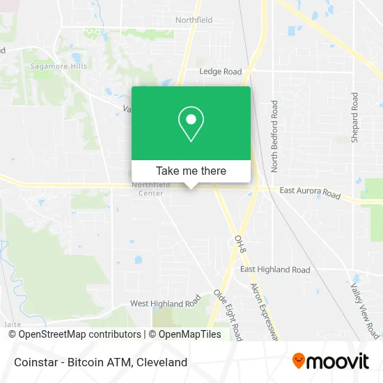 Coinstar - Bitcoin ATM map