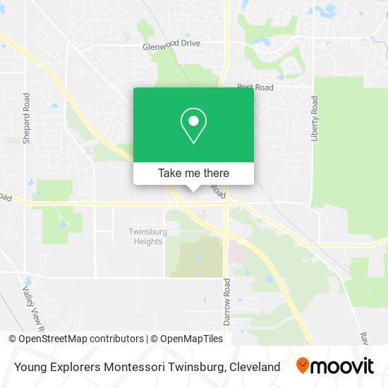 Young Explorers Montessori Twinsburg map