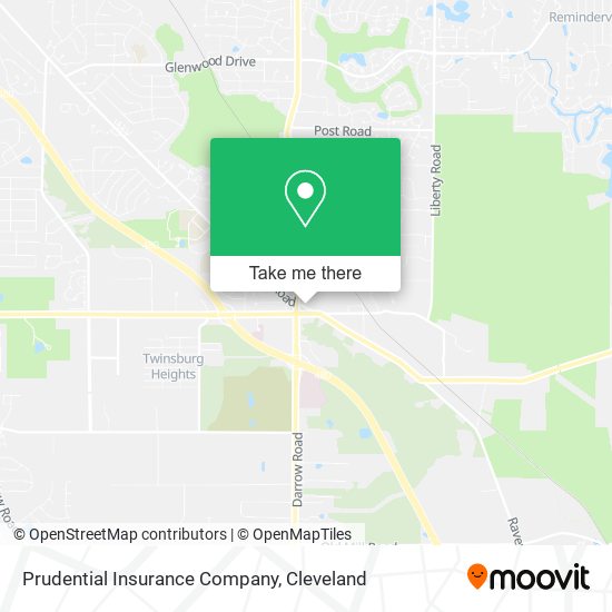 Prudential Insurance Company map