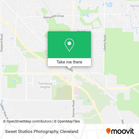 Sweet Studios Photography map