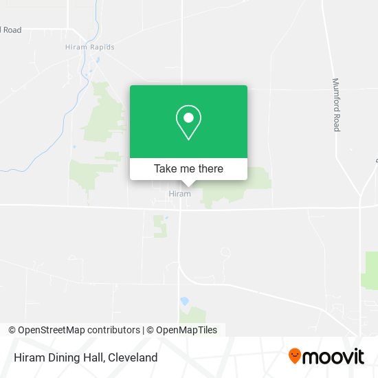 Hiram Dining Hall map