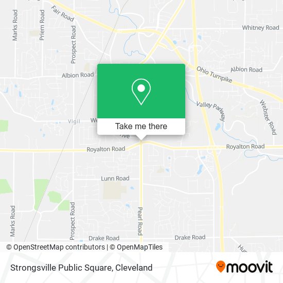 Strongsville Public Square map