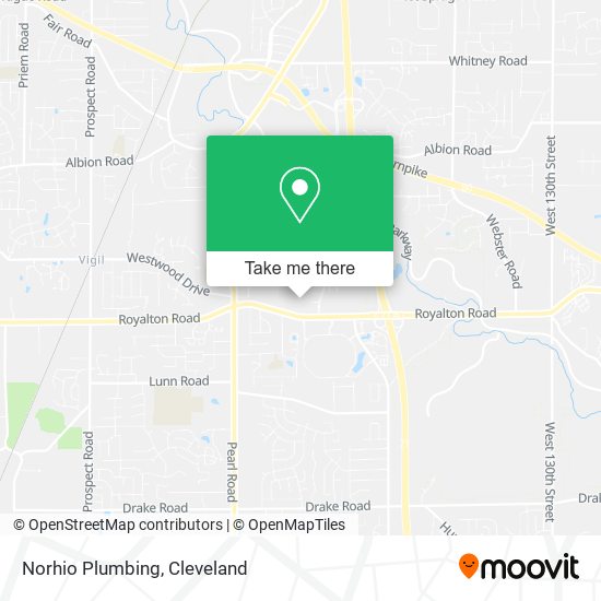 Norhio Plumbing map