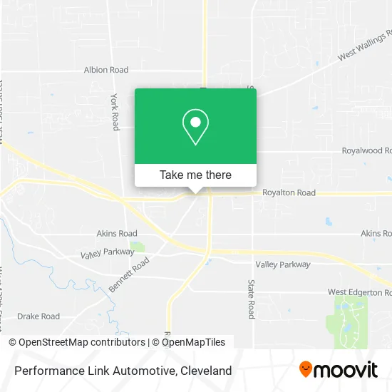 Performance Link Automotive map
