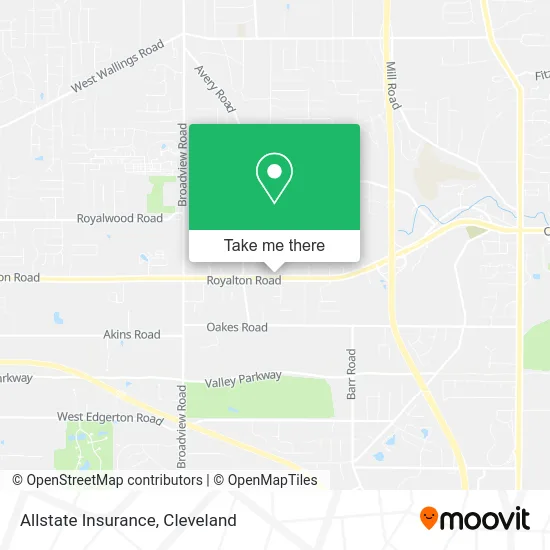 Allstate Insurance map