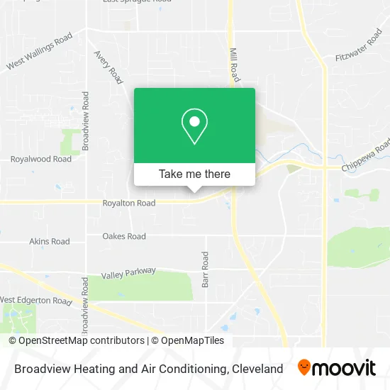Broadview Heating and Air Conditioning map